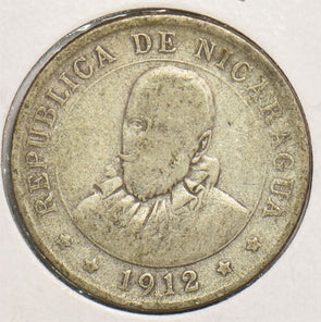 Nicaragua 1912 25 Centavos 199118 combine shipping