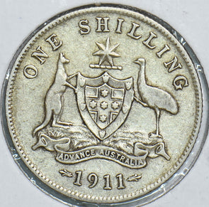 Australia 1911 Shilling 198824 combine shipping