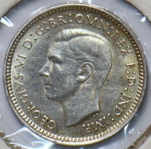 Australia 1942 S 3 Pence 902725 combine shipping