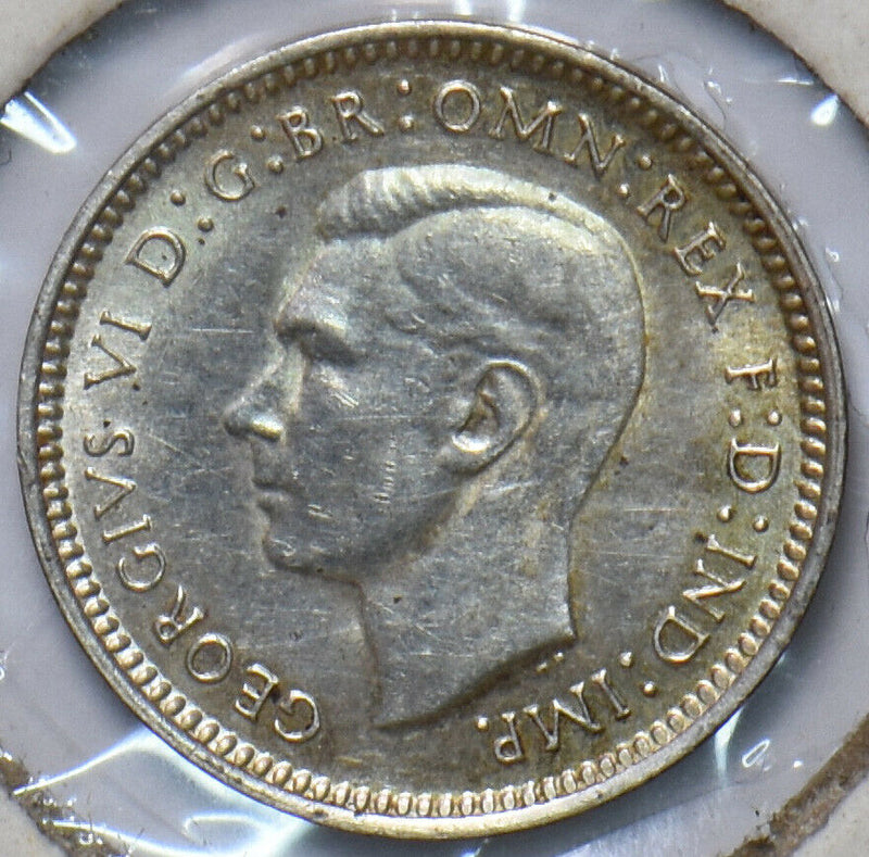 Australia 1942 S 3 Pence 902725 combine shipping