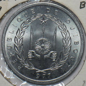 Djibouti 1977 2 Franc Waterbuck animal 193561 combine shipping