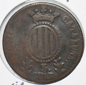 Spain 1841 3 Cuartos Principality of Catalonia 193795 combine shipping