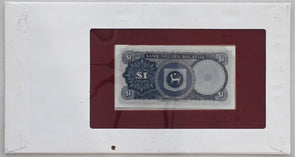 Malaysia 1982 Ringgit Bank notes of all nations. 50 Cents stamp RC0519 combine s