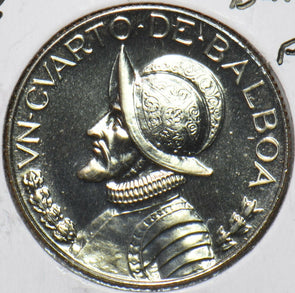 Panama 1966 1/4 Balboa Proof 296268 combine shipping