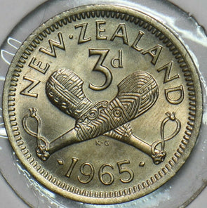 New Zealand 1965 3 Pence 196414 combine shipping