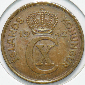 Iceland 1942 5 Aurar 192398 combine shipping