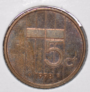 Netherlands 1998 5 Cents  900400 combine shipping