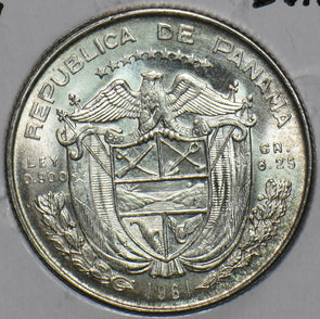 Panama 1961 1/4 Balboa 296302 combine shipping
