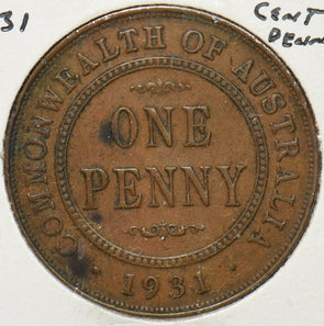Australia 1931 Georgivs V Penny 292868 combine shipping