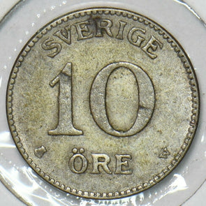 Sweden 1917 10 Ore 903914 combine shipping
