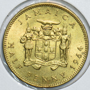 Jamaica 1964 1/2 Penny 198534 combine shipping