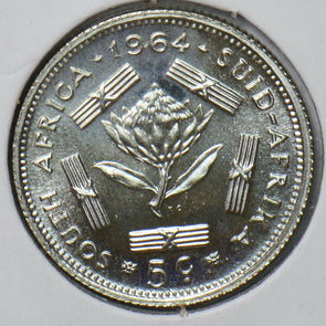 South Africa 1964 5 Cents 294519 combine shipping