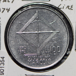 Italy 1974 100 Lira  901354 combine shipping