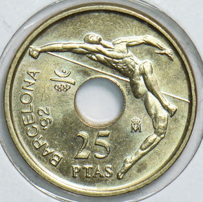 Spain 1990 25 Pesetas 198400 combine shipping