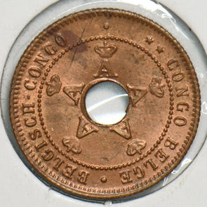 Belgium Congo 1919 Centime UNC 491427 combine shipping