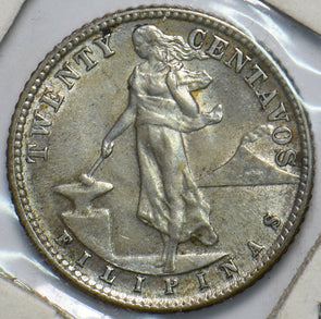 Philippines 1944 D 20 Centavos Eagle animal 193687 combine shipping