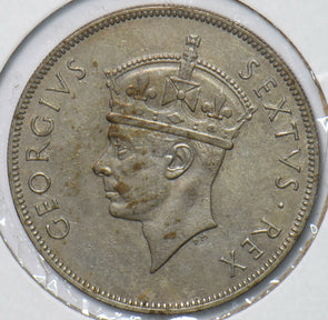 East Africa 1952 Shilling Lion animal 194817 combine shipping