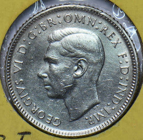 Australia 1943 D 6 Pence Kangaroo animal Emu 902731 combine shipping