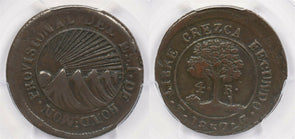 Honduras 1852 T G 4 Reales PCGS VF 35 Rare Date PC1238 combine shipping