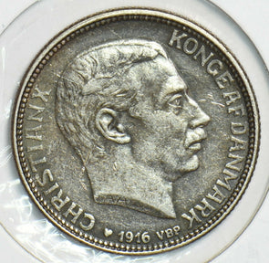 Denmark 1916 Krone Porpoise animal 298161 combine shipping