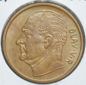 Norway 1964 5 Ore Elk 153918 combine shipping