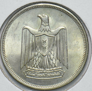 Egypt 1960 10 Qirsh Eagle animal 192439 combine shipping