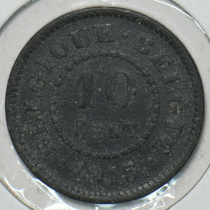 Belgium 1915 10 Centimes 151961 combine shipping