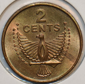 Solomon Islands 1977 2 Cents Eagle animal 190649 combine shipping