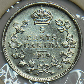 Canada 1919 5 Cents 153071 combine shipping