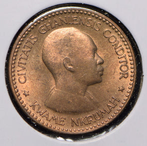 Ghana 1958 1/2 Penny  291953 combine shipping