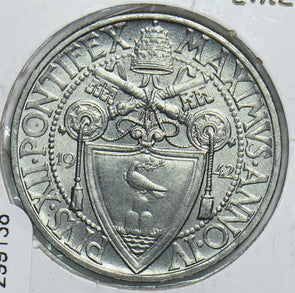Vatican 1942 2 Lire 299138 combine shipping