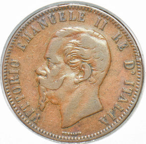 Italy 1863 10 Centesimi Vittorio Emanvele II 292937 combine shipping