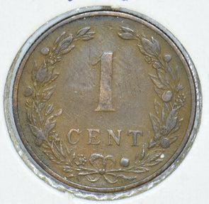 Netherlands 1901 Cent 190809 combine shipping