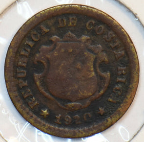 Costa Rica 1920 5 Centimos 152170 combine shipping