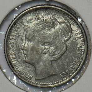 Netherlands 1906 25 Cents 490781 combine shipping