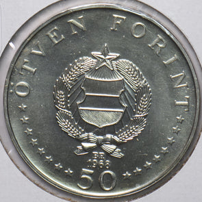 Hungary 1968 KM 582 50 Forint UNC 293910 combine shipping