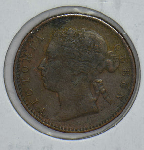 Straits Settlements 1898 Queen Victoria 1/4 Cents 291090 combine shipping