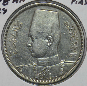 Egypt 1939 AH1359 10 Piastres 292714 combine shipping
