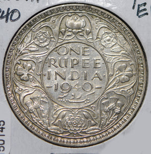 British India 1940 Rupee  150145 combine shipping