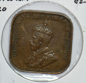 Straits Settlements 1920 George V Cent 291110 combine shipping