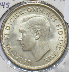 Australia 1944 Florin Kangaroo animal Ostrich Georgivs VI 293076 combine shippin