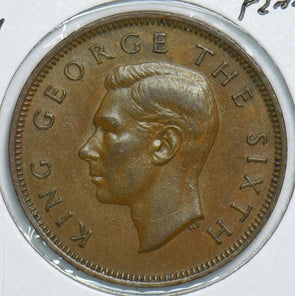 New Zealand 1957 1/2 Penny 198934 combine shipping