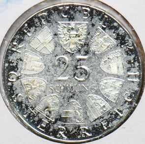 Austria 1973 25 Schilling Proof 192828 combine shipping