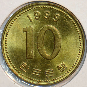 South Korea 1999 10 Won 151786 combine shipping
