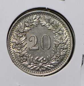 Switzerland 1947 20 Rappen  150280 combine shipping