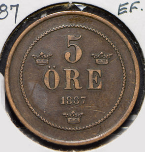 Sweden 1887 5 Ore  290151 combine shipping