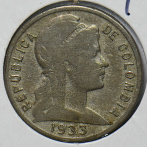 Colombia 1933 5 Centavos 902483 combine shipping