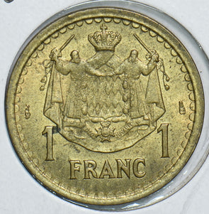 Monaco 1945 Franc 198409 combine shipping