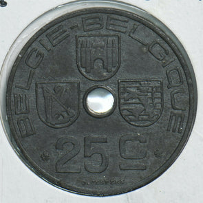 Belgium 1946 25 Centimes 0 240921 combine shipping