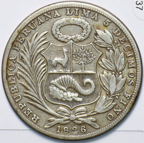 Peru 1926 Sol Llama animal 240137 combine shipping